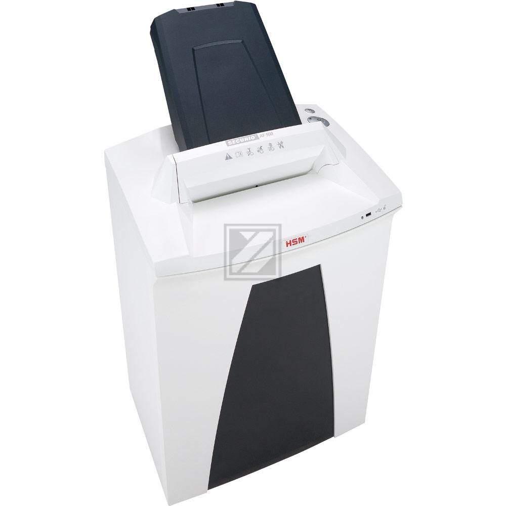 HSM SECURIO AF500 AKTENVERNICHTER WEISS 2102111 Partikelschnitt 1,9x15mm P5 11Bl