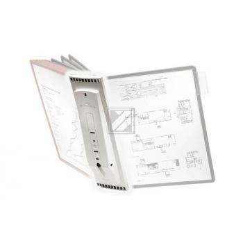Durable Sherpa Tafelträger A4 grau für 10 Sichttafeln zur Wandmontage geeignet