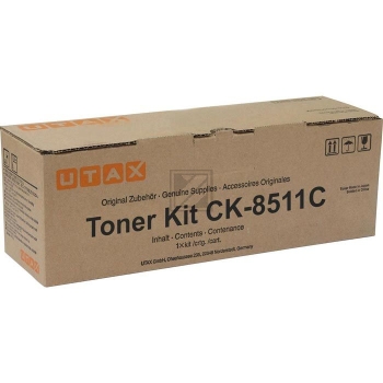 Utax Toner-Kartusche cyan (1T02L7CUT0, CK-8511C)