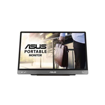 ASUS Monitor ZenScreen MB14AC 14", Bildschirmdiagonale: 14 ", Auflösung: 1920 x 1080 (Full HD), Paneltyp: IPS, Bildschirmoberfläche: Entspiegelt, Farbraum: sRGB, USB-Hub: Nein