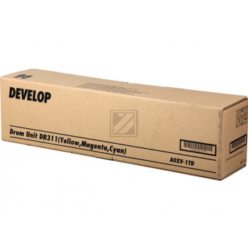 Develop Fotoleitertrommel cyan/magenta/gelb (A0XV1TD, DR-311C)