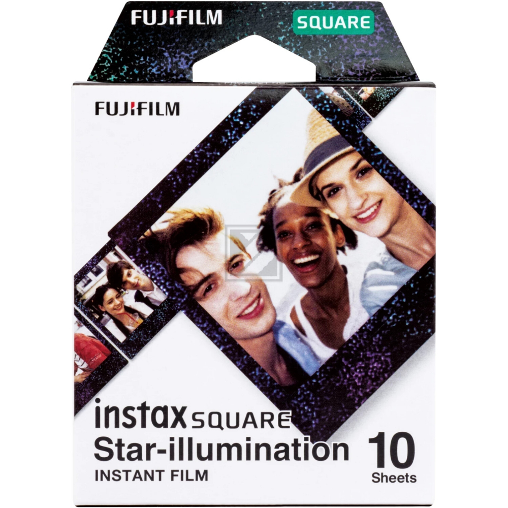 Fujifilm Thermo-Papier-Rolle Instax Square Star-Illumination (16633495)