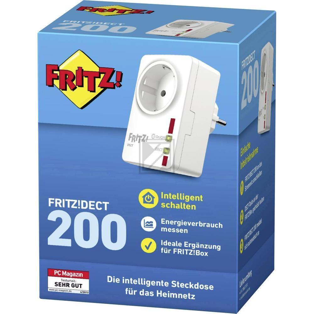 AVM Fritz!DECT 200 DECT-Funksteckdose Steckdose