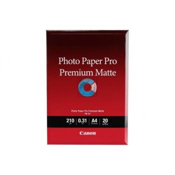CANON Premium Matte Photo Paper A4 PM101A4 InkJet 210g 20 Blatt