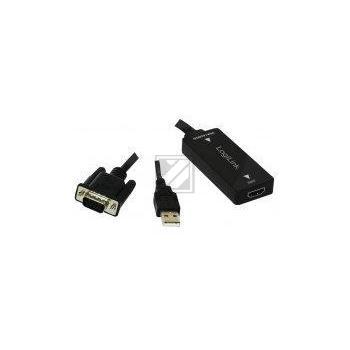 LogiLink VGA mit USB-Audio zu HDMI Wandler