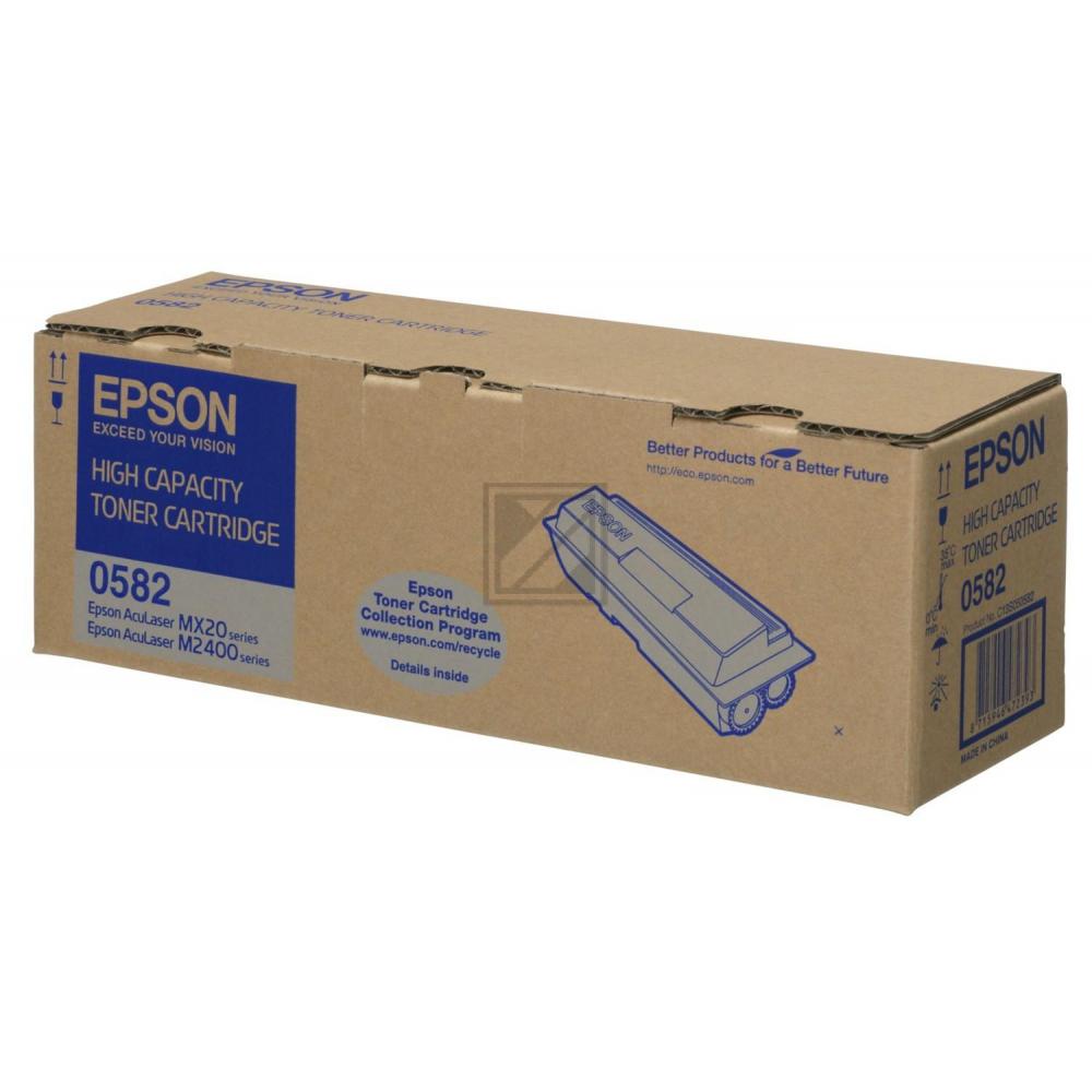 Epson Toner-Kit schwarz HC (C13S050582, 0582)