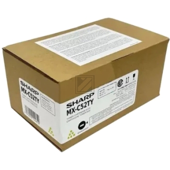 Sharp Toner-Kit gelb (MX-C52TY)