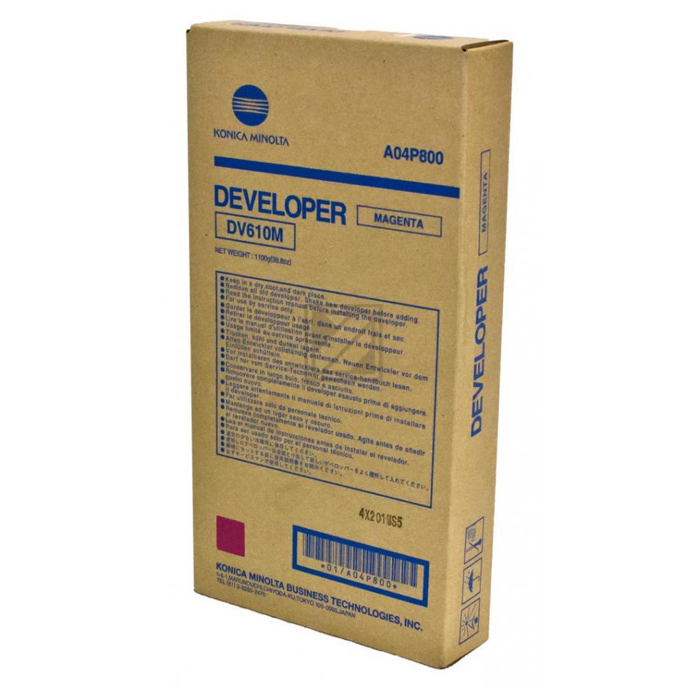 Konica Minolta Entwickler magenta (A04P800, DV-610M)