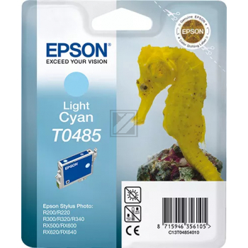 Epson Tintenpatrone cyan light (C13T04854010, T0485)