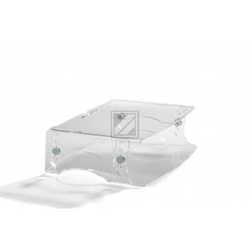 BNEQR130 BAKKER MONITORSTAENDER Q-Riser 130 transparent