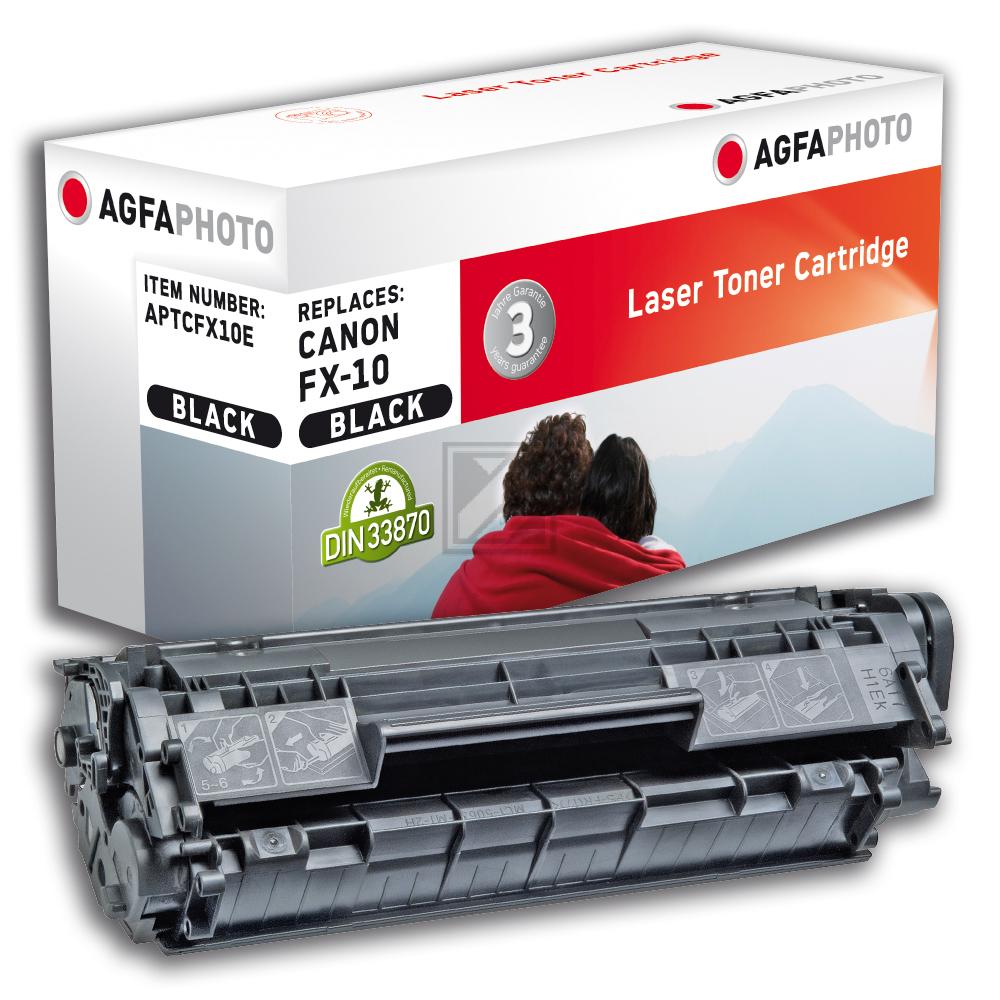 Agfaphoto Toner-Kartusche schwarz (APTCFX10E) ersetzt FX-10