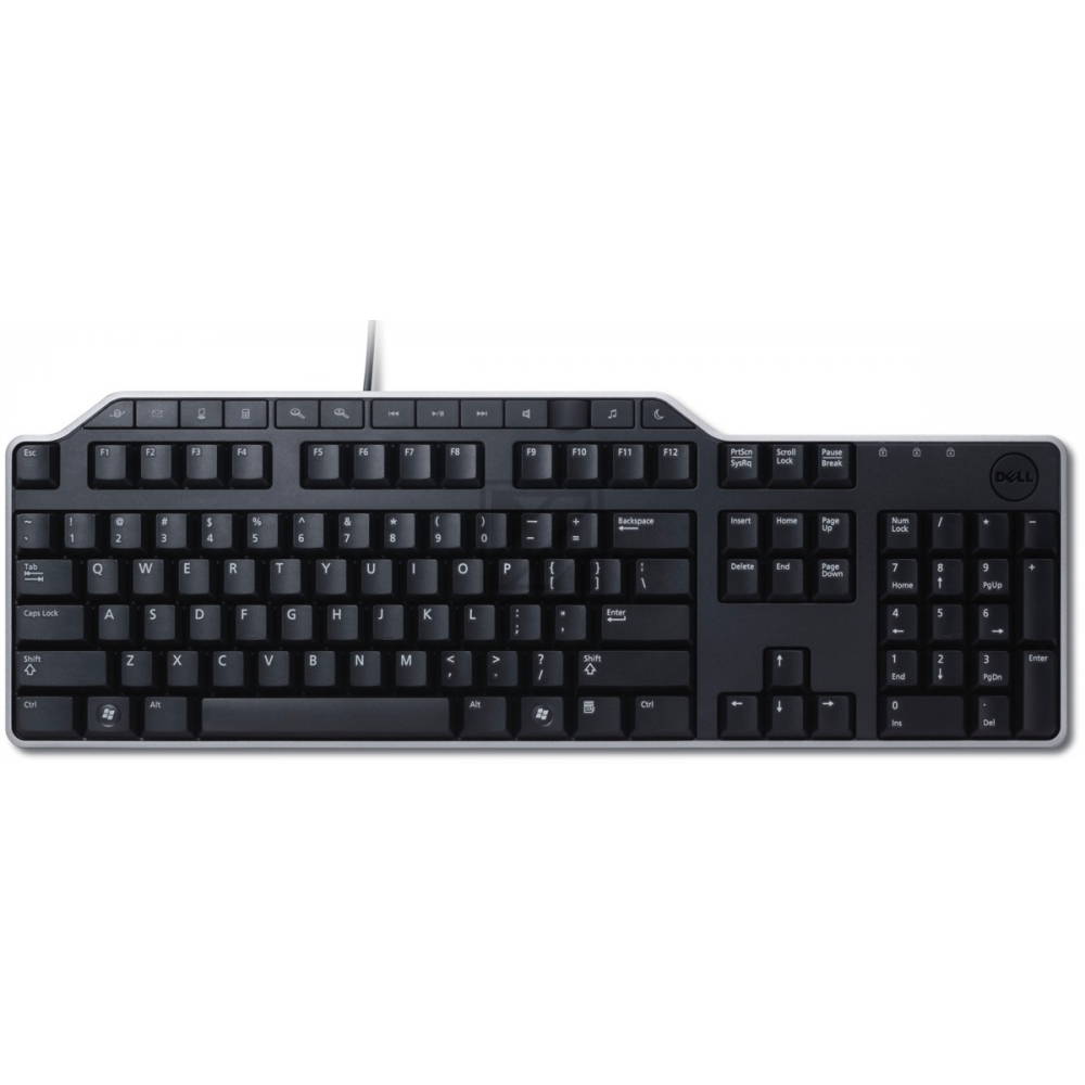 Dell KB522 Business Multimedia - Kit - Tastatur - USB - QWERTZ - Deutsch - Schwarz - für OptiPlex 5250, 70XX, 90XX, Precision 3431, T1650, Precision Mobile Workstation 75XX, 77XX
