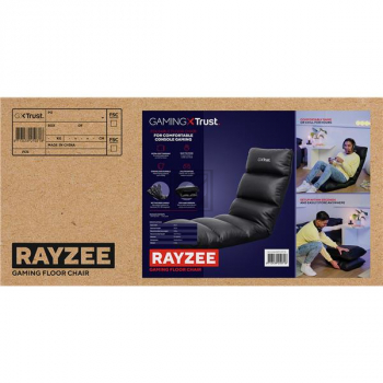 TRUST GXT718 RAYZEE GAMING FLOOR STUHL 25071 klappbar/PU-Leder/schwarz