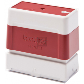 Brother Stempelautomat inklusive Stempelplatte 6 x rot (PR-2260R6P)