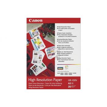 CANON Papier High Resolution A3 HR101NA3 InkJet 110g 20 Blatt