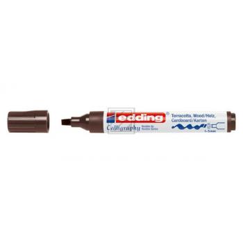 EDDING Permanent Marker 1455 5mm 1455-18 dunkelbraun