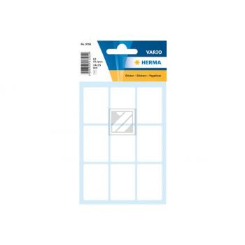 HERMA Etiketten 24×35mm 3752 weiss 63 Stück