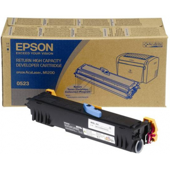 Epson Toner-Kartusche Return schwarz HC (C13S050523, 0523)