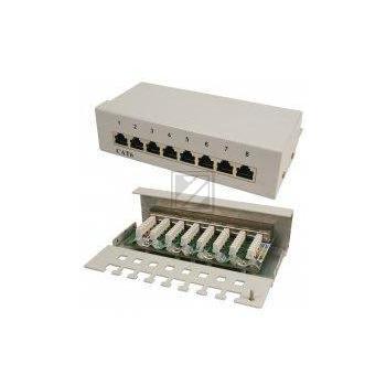 LogiLink Patch Panel Desktop CAT6  8-port geschirmt