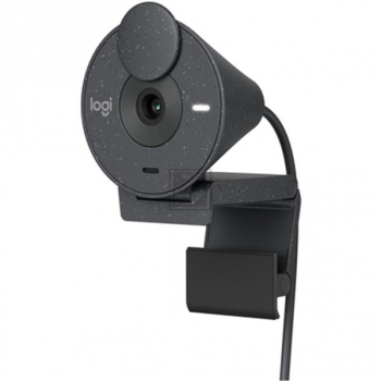 LOGITECH BRIO 300 WEBCAM GRAFIT 960-001436 1080p Mikrofon USB-C Kabel