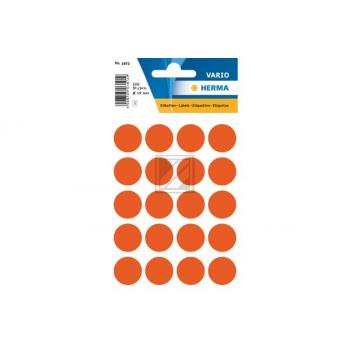 HERMA Markierungspunkte 19mm 1872 rot 100 Stück