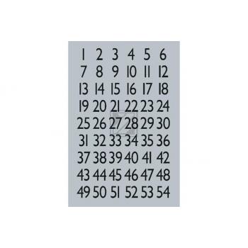 HERMA Folie 13×12mm 4134 silber, 1-100 4 Stück