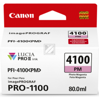 Canon Tintenpatrone magenta light (6782C001, PFI-4100PM)