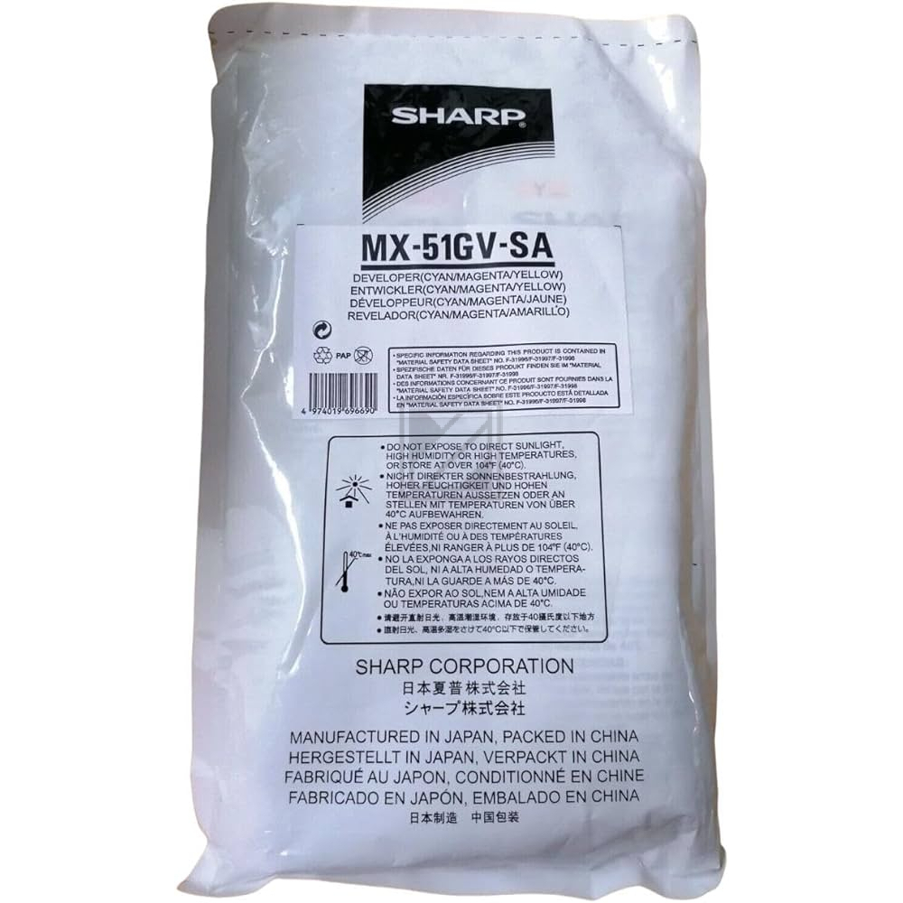 Sharp Entwickler cyan/magenta/gelb (MX-51GVSA)