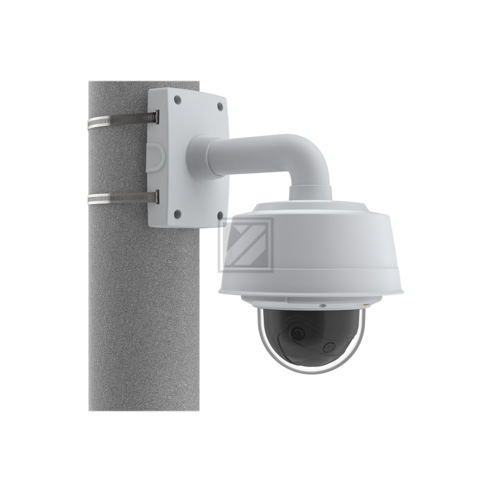 AXIS T91B67 - Halterung für Kameramontage - Pfosten montierbar - Innenbereich, Außenbereich - weiß - für AXIS T94A01, T94B02, T94F01, T94K01, T94M01, T94M02, T94T01, T94T02, T94V01