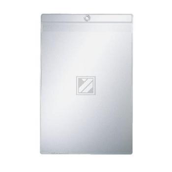 Leitz Sichttaschen A4 farblos PVC oben offen 0,20 mm mit Öse