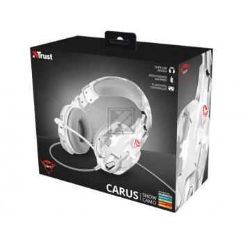 TRUST GXT322W CARUS HEADSET SNOW