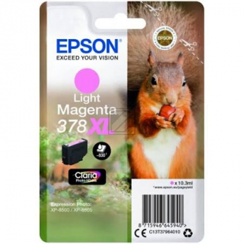 Epson Tintenpatrone magenta light HC (C13T37964020, 378XL)
