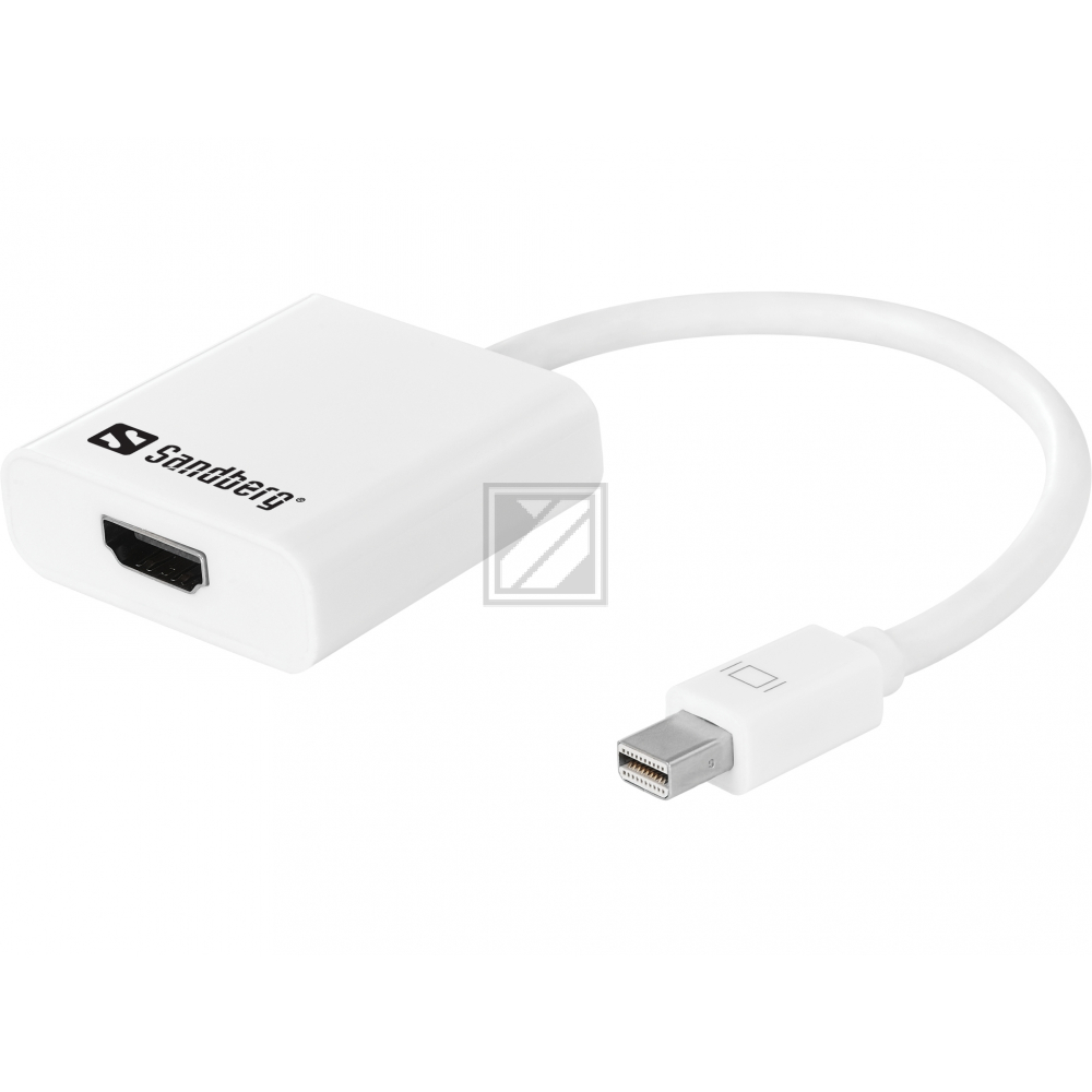 Sandberg Adapter Mini DisplayPort>HDMI