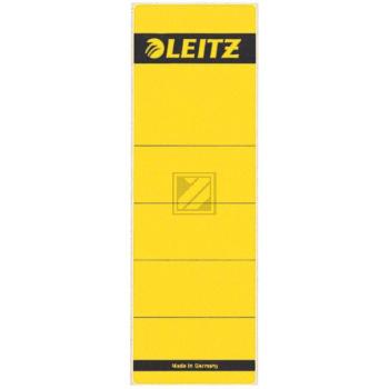 Leitz Rückenschilder gelb Inh.10 61 x 191 mm selbstklebend