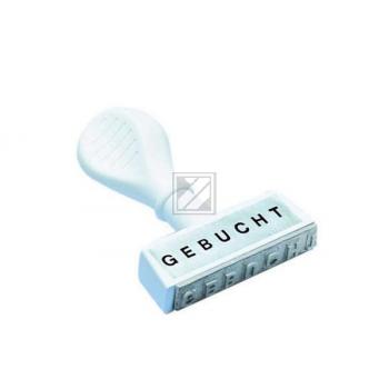 WEDO Textstempel 193 12 Gebucht