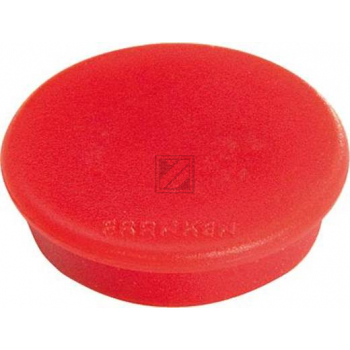 Franken Haftmagnet 13 mm rot Haftkraft: 100 g