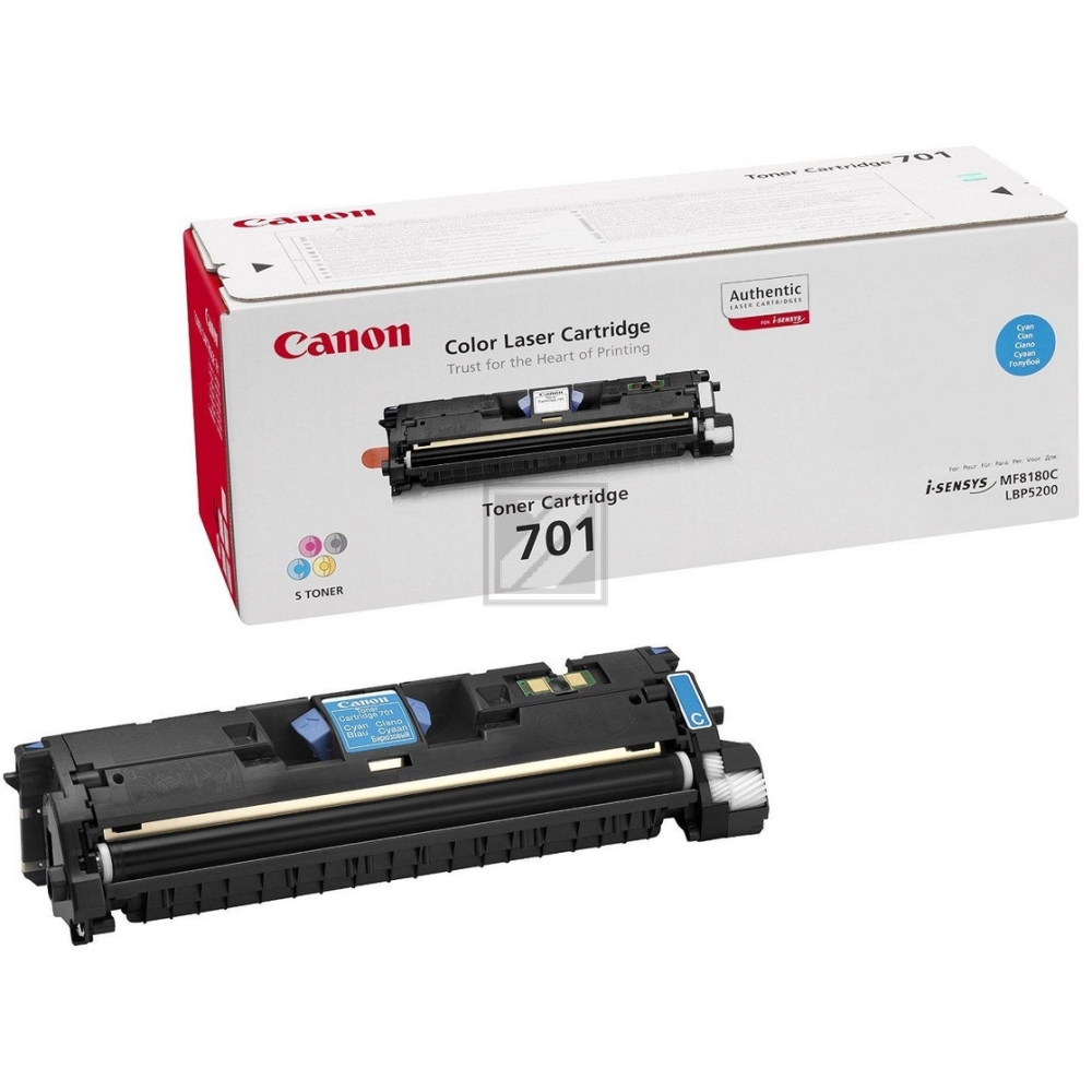 Canon Toner-Kit cyan HC (9286A003, 701)