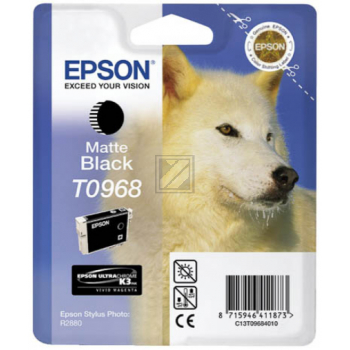 Epson Tintenpatrone schwarz matt (C13T09684010, T0968)
