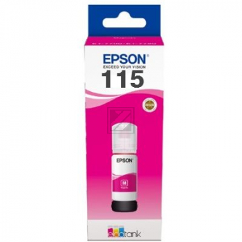 Epson Tintennachfüllfläschchen magenta (C13T07D34A, 115)