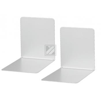 Maul Buchstützen silber Inh.2 140 x 130 x 140 mm