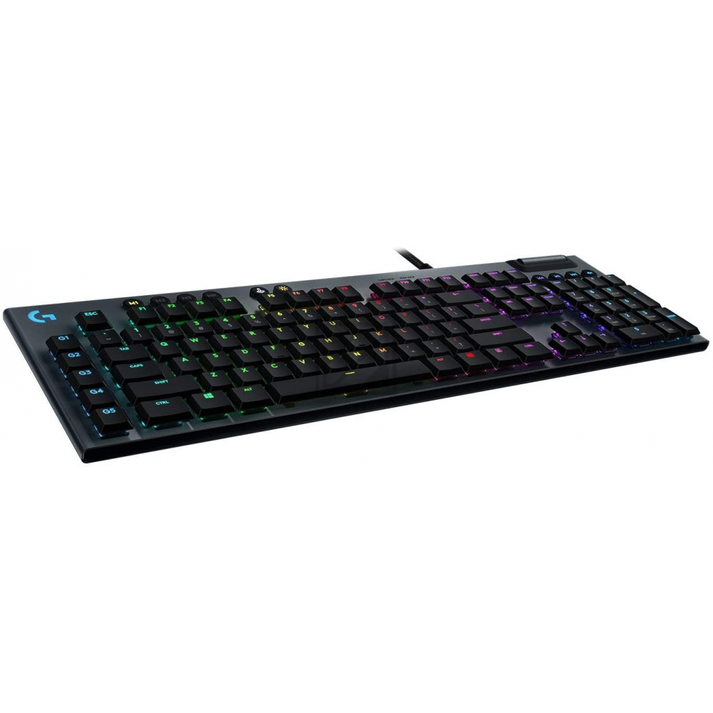 LOGITECH G815 LIGHTSPEED RGB Mechanical Gaming Keyboard ? GL Tactile - CARBON - DEU - CENTRAL
