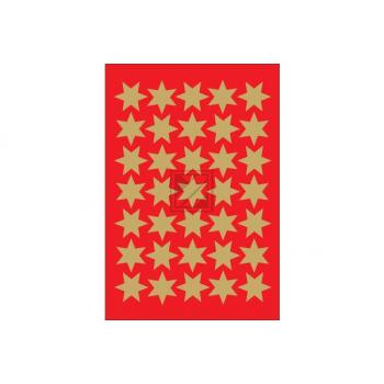 HERMA Sterne-Etiketten 16mm 3904 gold 3 Stück