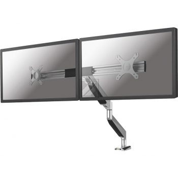 NEWSTAR MONITOR TISCHHALTERUNG SILBER NM-D750DXSILVER doppel 10-27 20kg