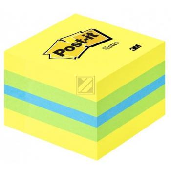Post-It Haftnotizwürfel mini limone 51 x 51 mm 400 Blatt