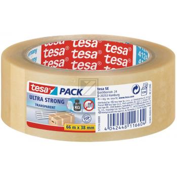 Tesapack Packband Ultra Strong 38 mm x 66 m braun
