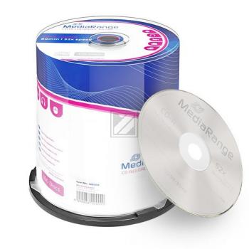 MEDIARANGE CDR80 700MB 52x (100) CB MR204 Cake Box