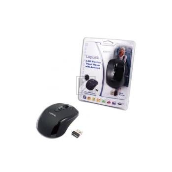 LogiLink optische mini Funk Maus 2.4 GHz schwarz