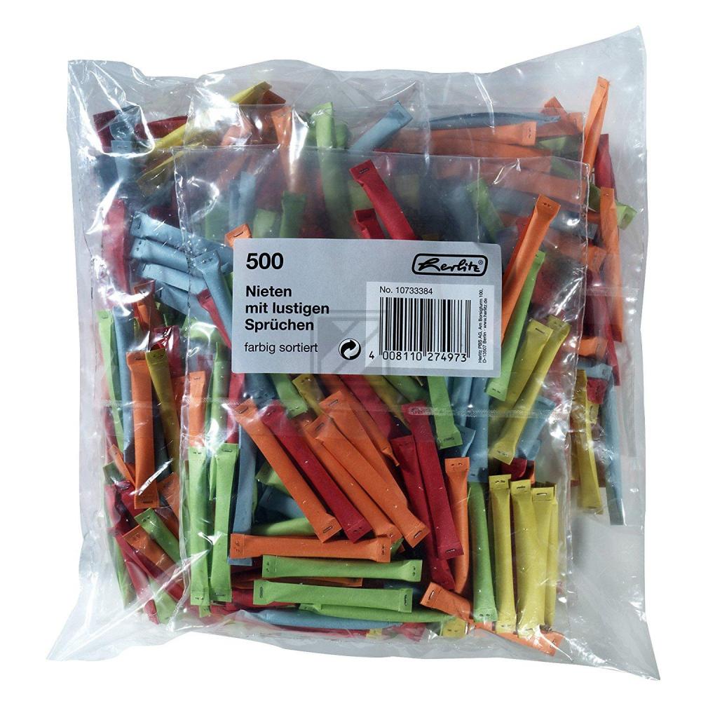 Herlitz Nieten sortiert Inh.500