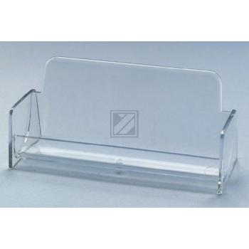 SIGEL Visitenkarten-Aufsteller VA120 transp., für 50 Karten 97x85mm