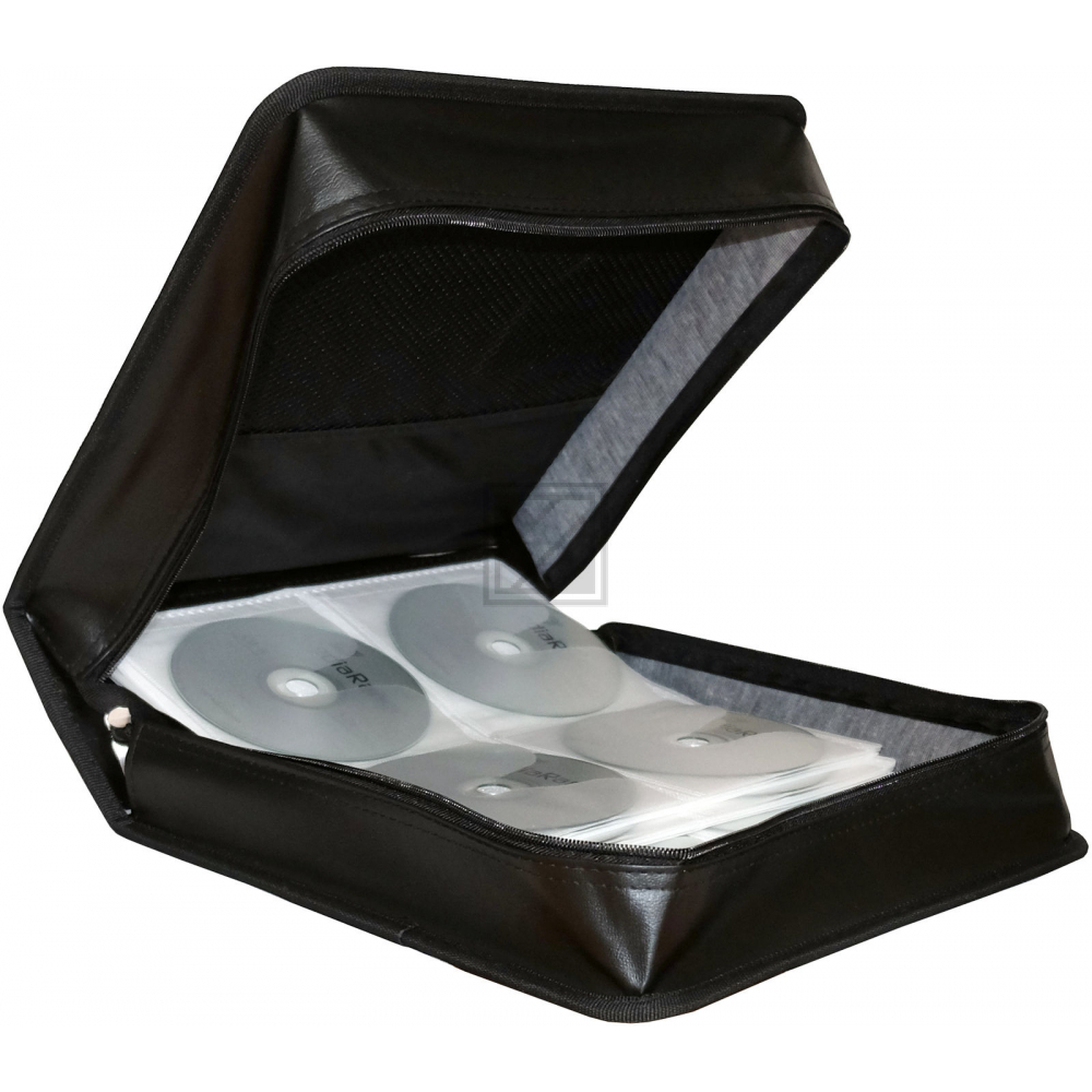 MEDIARANGE ARCHIVIERUNGSMAPPE SCHWARZ BOX94 fuer 300Discs Kunstleder